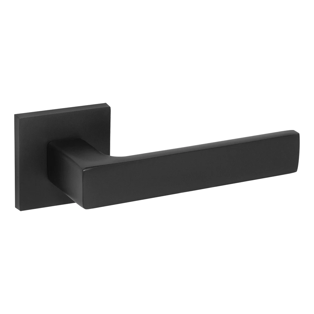 Фото Ручка раздельная K.TRG52.TETRAGON BL-24 черный квадрат 8х170 мм