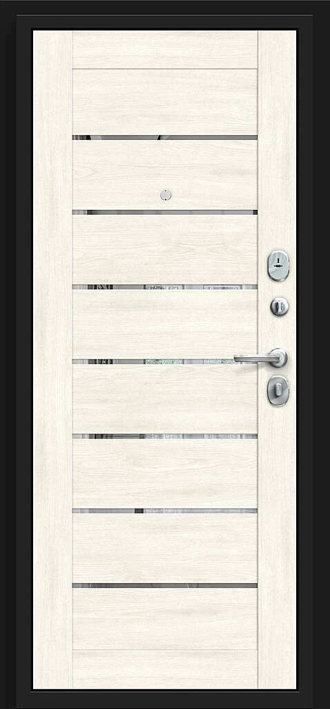 Фото Входная дверь Прайд Kale Graphite Pro/Nordic Oak BR4692 внутренняя сторона