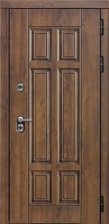 Входная дверь ДвериПРО Квадро ФЛ-700 (10мм, ясень белый) DPRO196544 внешняя сторона