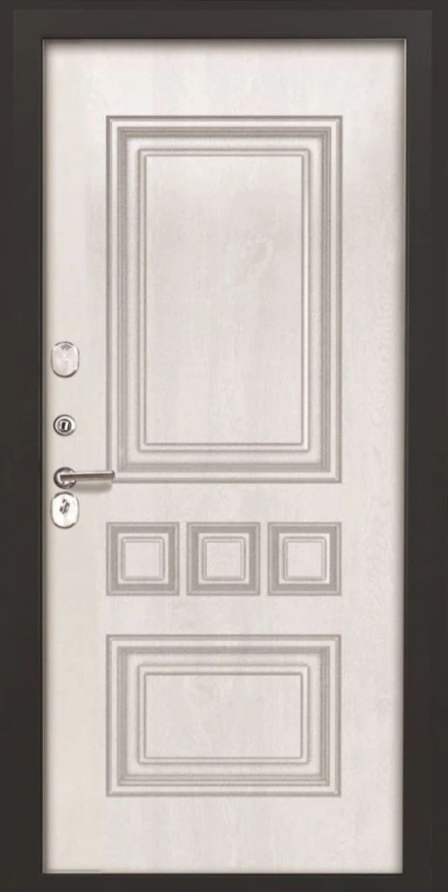 Входная дверь ДвериПРО Квадро фл-608 винорит white DPRO201197 внутренняя сторона