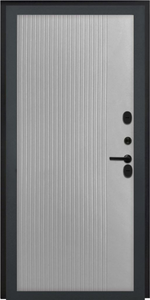 Входная дверь ДвериПРО L Термо ФЛ-790 Velutto Grigio DPRO198199 внутренняя сторона