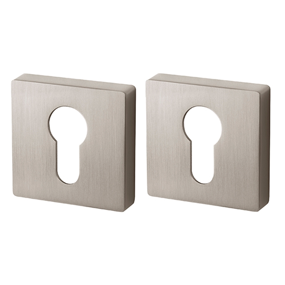 Фото Накладка под цилиндр ET.K.USQ52 (ET USQ) SN-3 матовый никель/хром